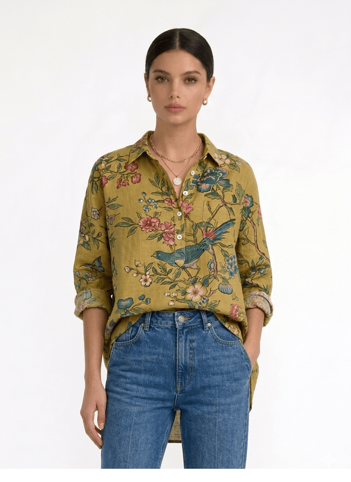 AMAPOLA | CAMICIA DI LINO